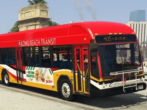 Long Beach Transit Califorina Liveries for Gillig BRT Plus 1.0