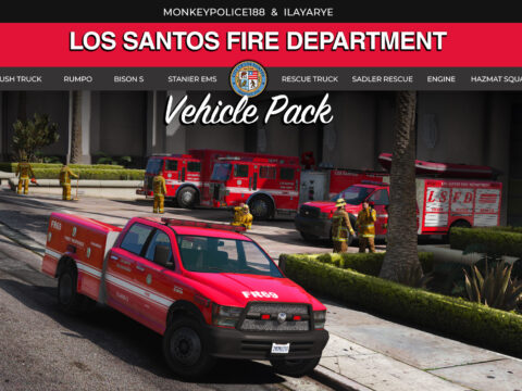 Los Santos Fire Department Vehicle Pack