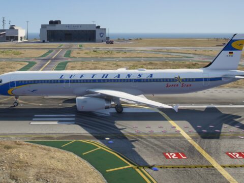Lufthansa Airbus A321 Super Star Retro Livery 1.0