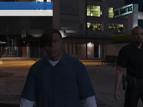 Police Bodyguard for GTA V v1.0