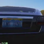 Realistic Traffic Plate Variety3