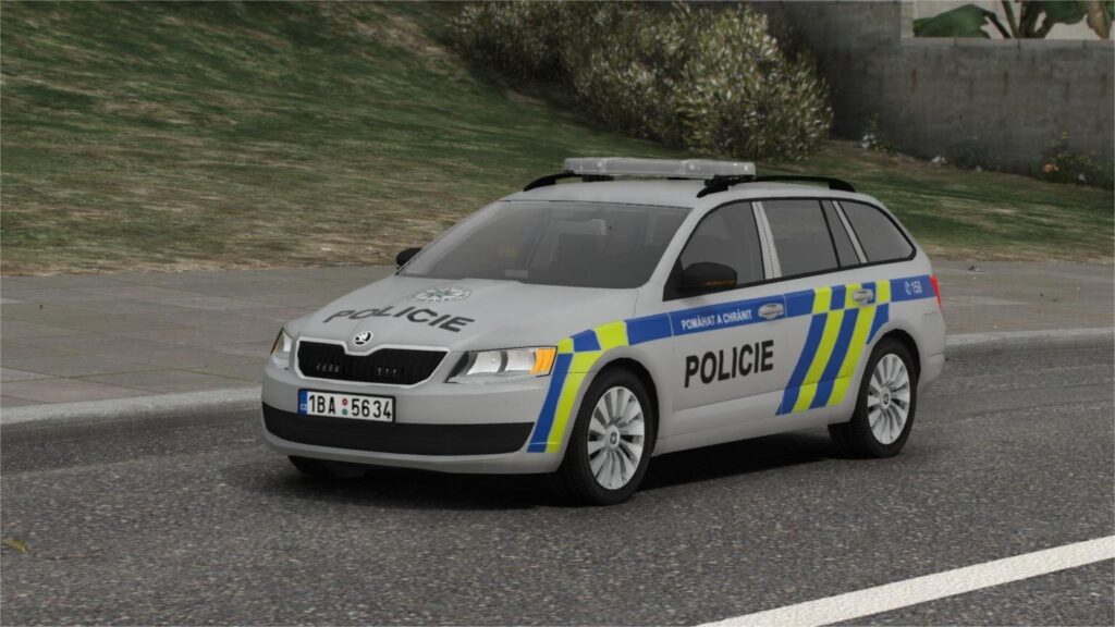 Skoda Octavia III Czech Police 1.02