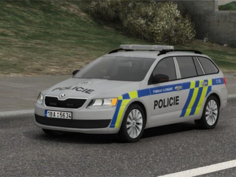 Skoda Octavia III Czech Police 1.02