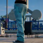 Stacked Flared Jeans2