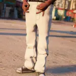 Stacked Flared Jeans3