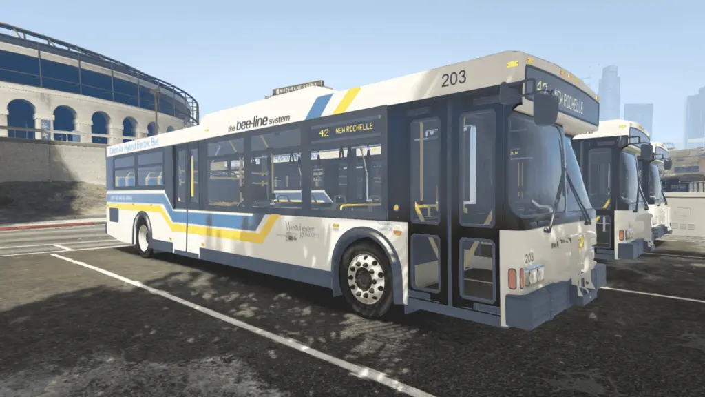 The Bee Line Bus System Orion VII HEV liveries 2.0