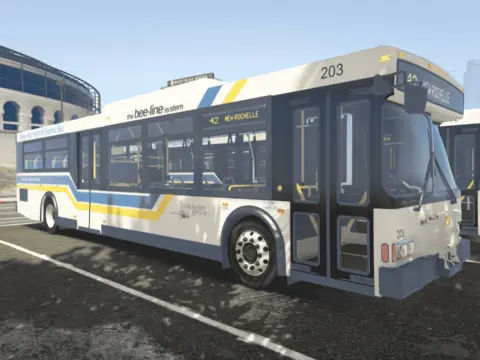 The Bee Line Bus System Orion VII HEV liveries 2.0