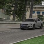 Unmarked Skoda Superb Czech Police6