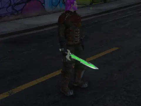 Valorant Inspired Reaper Machete w Emissives 1.0