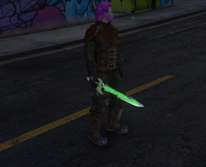 Valorant Inspired Reaper Machete w Emissives 1.0