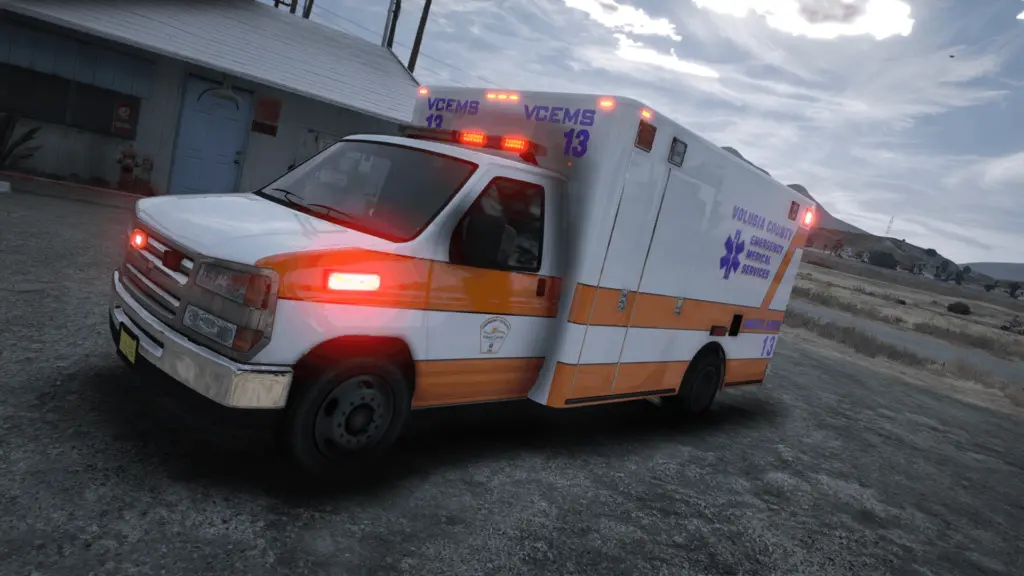 Volusia County Emergency Medical Services Livery for Monkeypolice188