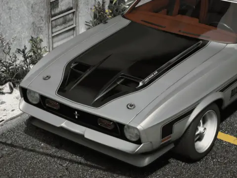 1969 Ford Mustang Boss302 Pack [Add-On | Template] V1.0