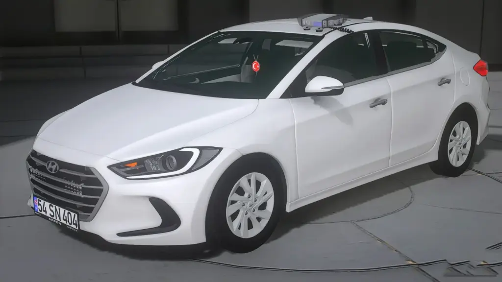 2017 Hyundai Elentra Limited Turkish Unmarked Police