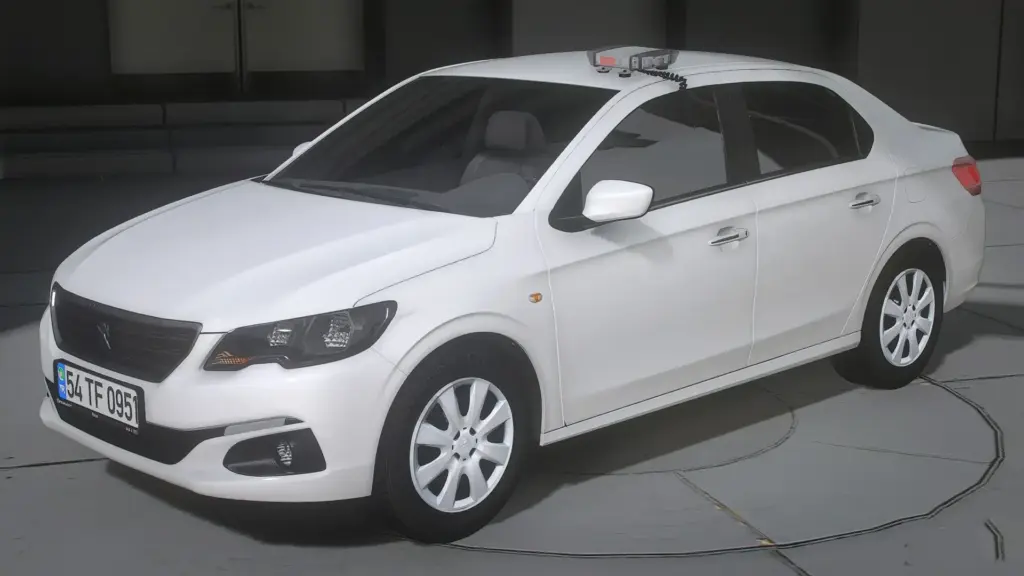2017 Peugeot 301 Turkish Unmarked Police