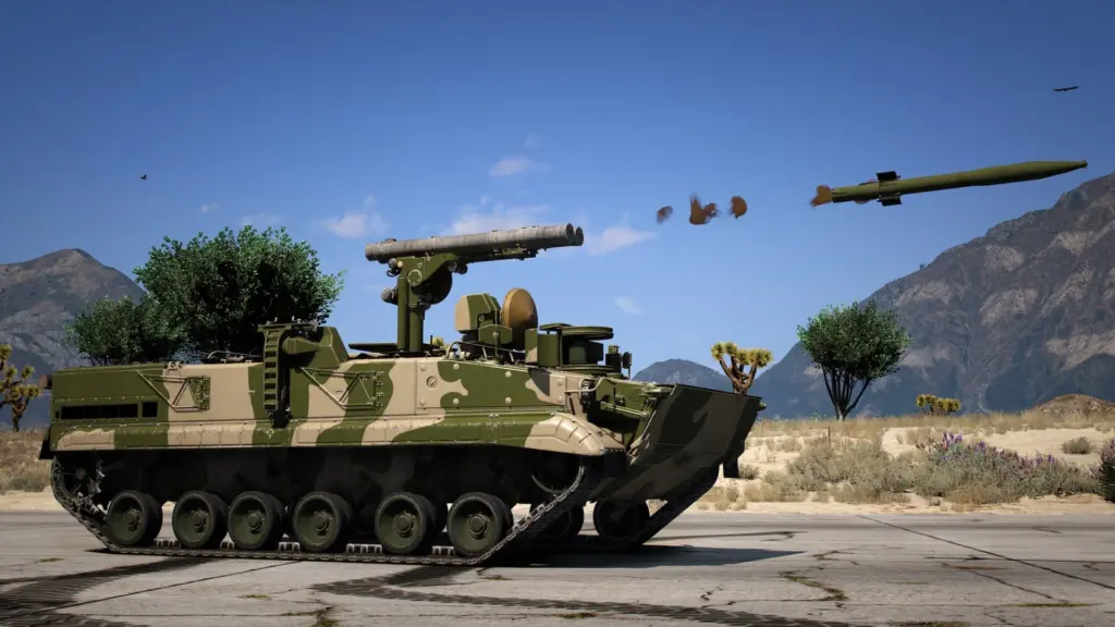 9P157 Khrizantema-S Tank Destroyer