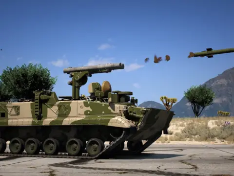 9P157 Khrizantema-S Tank Destroyer