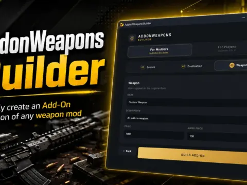 AddonWeapons Builder 1.0