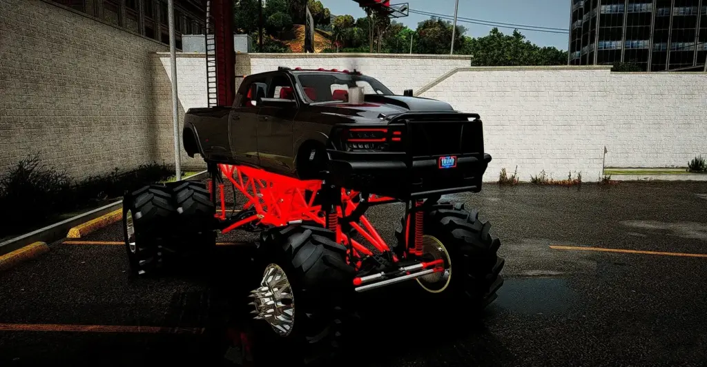Custom 2020 Ram 5th Gen Mud Truck