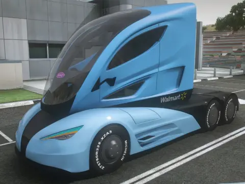 Custom Walmart Truck