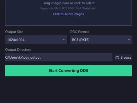 DDS Batch Converter 1.0