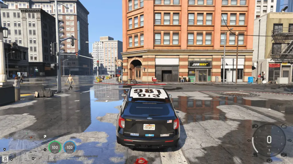 Enhanced HUD V (Improved Player UI, Speedometer & Built-in Turn Signals) V1.0