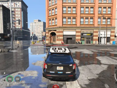 Enhanced HUD V (Improved Player UI, Speedometer & Built-in Turn Signals) V1.0