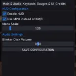 Enhanced HUD V (Improved Player UI, Speedometer & Built-in Turn Signals) V1.0