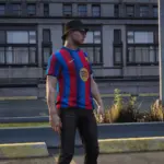 FC Barcelona Home Jersey 2026/27 for GTA V (MP Male) V1.0