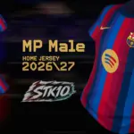 FC Barcelona Home Jersey 2026/27 for GTA V (MP Male) V1.0