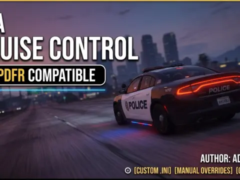 GtaCruiseControl - Smooth Adaptive Cruise Control 1.0