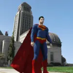 Classic/Kingdom Come retexture for TheDarthKnight's DCU Superman "Rebirth" model V1.0