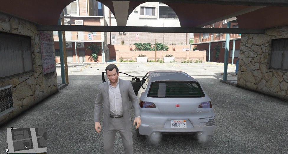 Leave car engine running 1.0