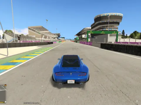 Minimap for halfdead's Le Mans Circuit 1.0