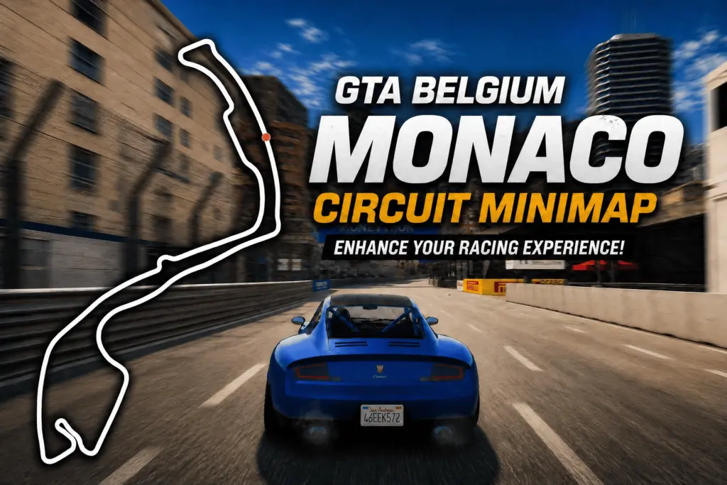 Minimap for GTA Belgium
