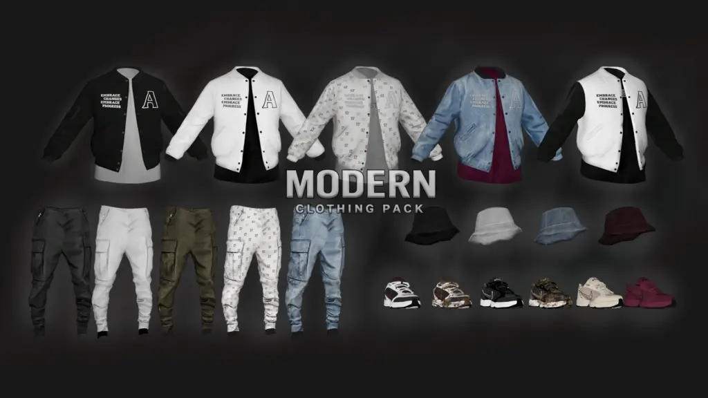 Modern Clothing Pack