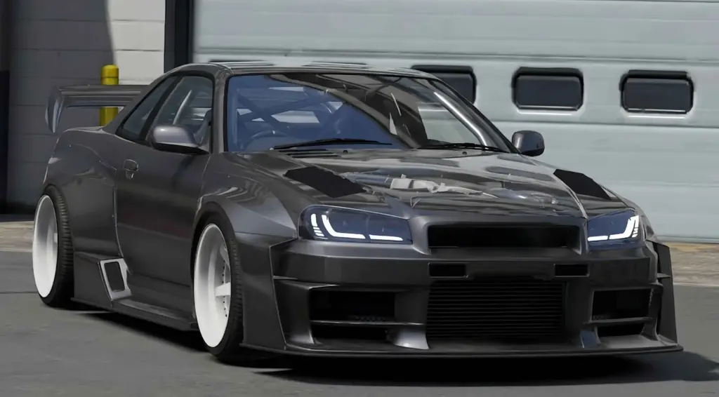 Nissan Skyline R34 Auuuu