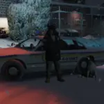 North Yankton State Patrol Livery for Vx5 Voltage's 1996 Vapid Stanier V1.1