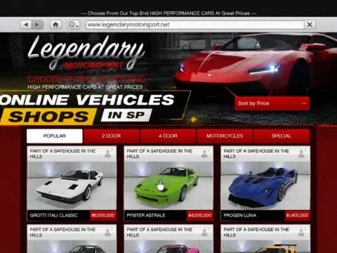Online Vehicles Shops in SP