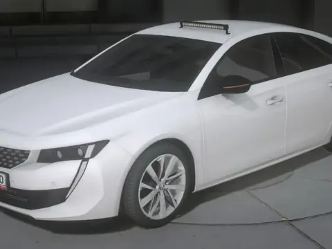 Peugeot 508 GT Line Turkish Unmarked Police