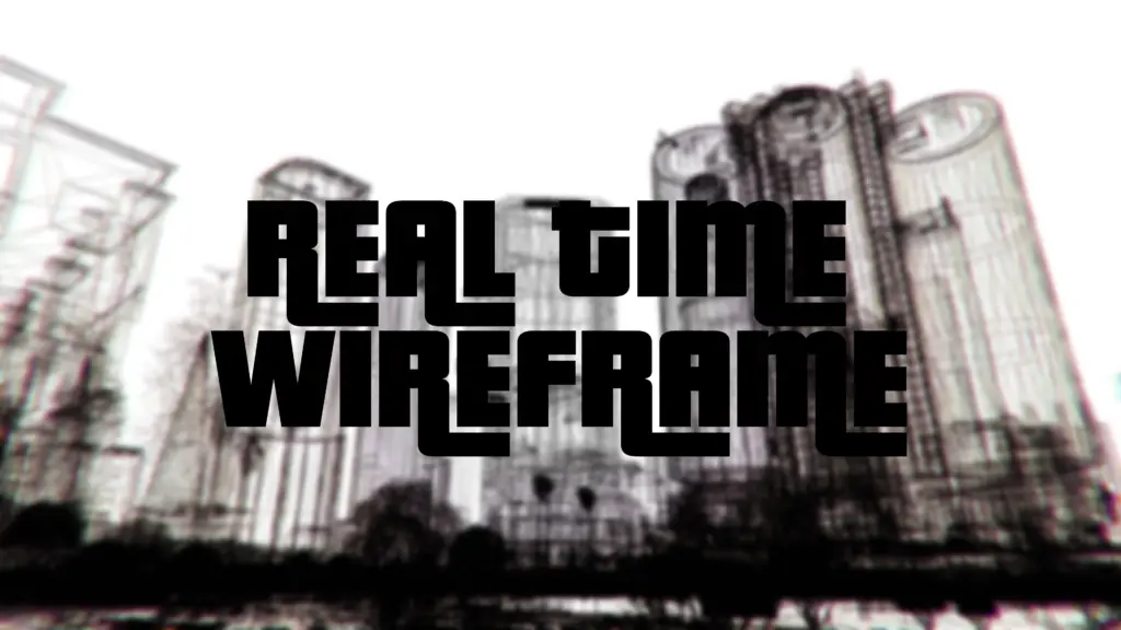 Real Time Wireframe mode