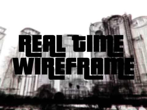 Real Time Wireframe mode