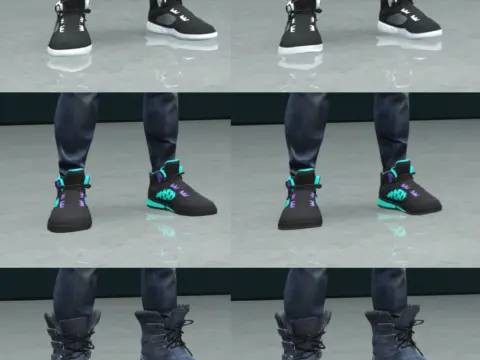 Resized Bottom Dollar Bounties shoes for MP Female 1.0