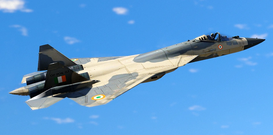 Sukhoi Su-57E Operation POK - Indian Air Force 1.0
