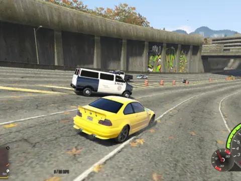 Traffic Paths for NFS Most Wanted Map 1.0