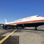 Trump designed New Air Force One Boeing 747-8i4