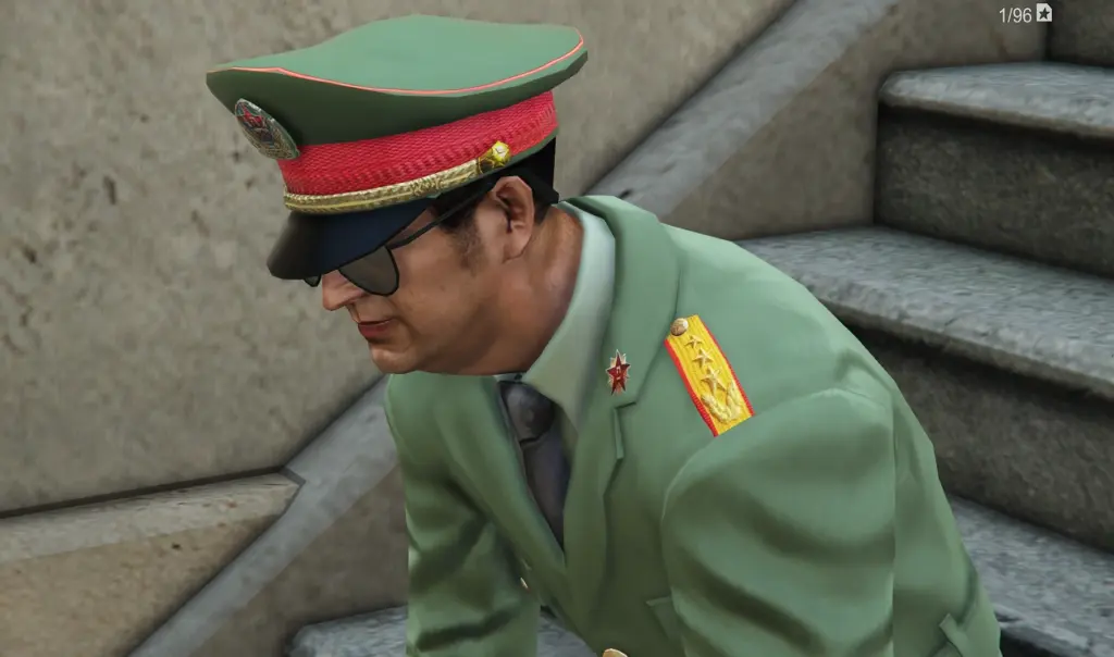 Type 87 uniform of the Chinese People's Liberation Army中国人民解放军87式军服PLA V1.1