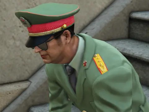 Type 87 uniform of the Chinese People's Liberation Army中国人民解放军87式军服PLA V1.1