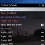 Vehicle Audio Changer (Swap add-on sounds) V1.0